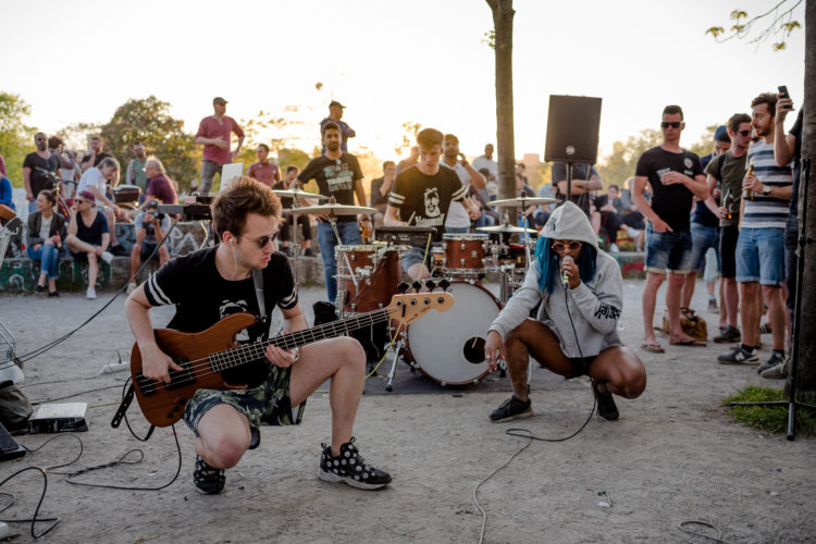 Yetundey band at Mauerpark Berlin